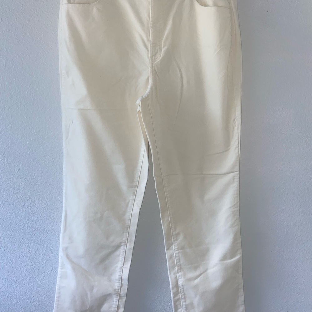Talbots Cream Trousers